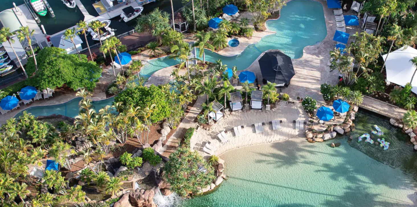 Luxury tropical views at the JW Marriott Gold Coast